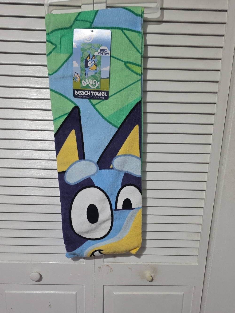 BLUEY BEACH TOWEL NWT
